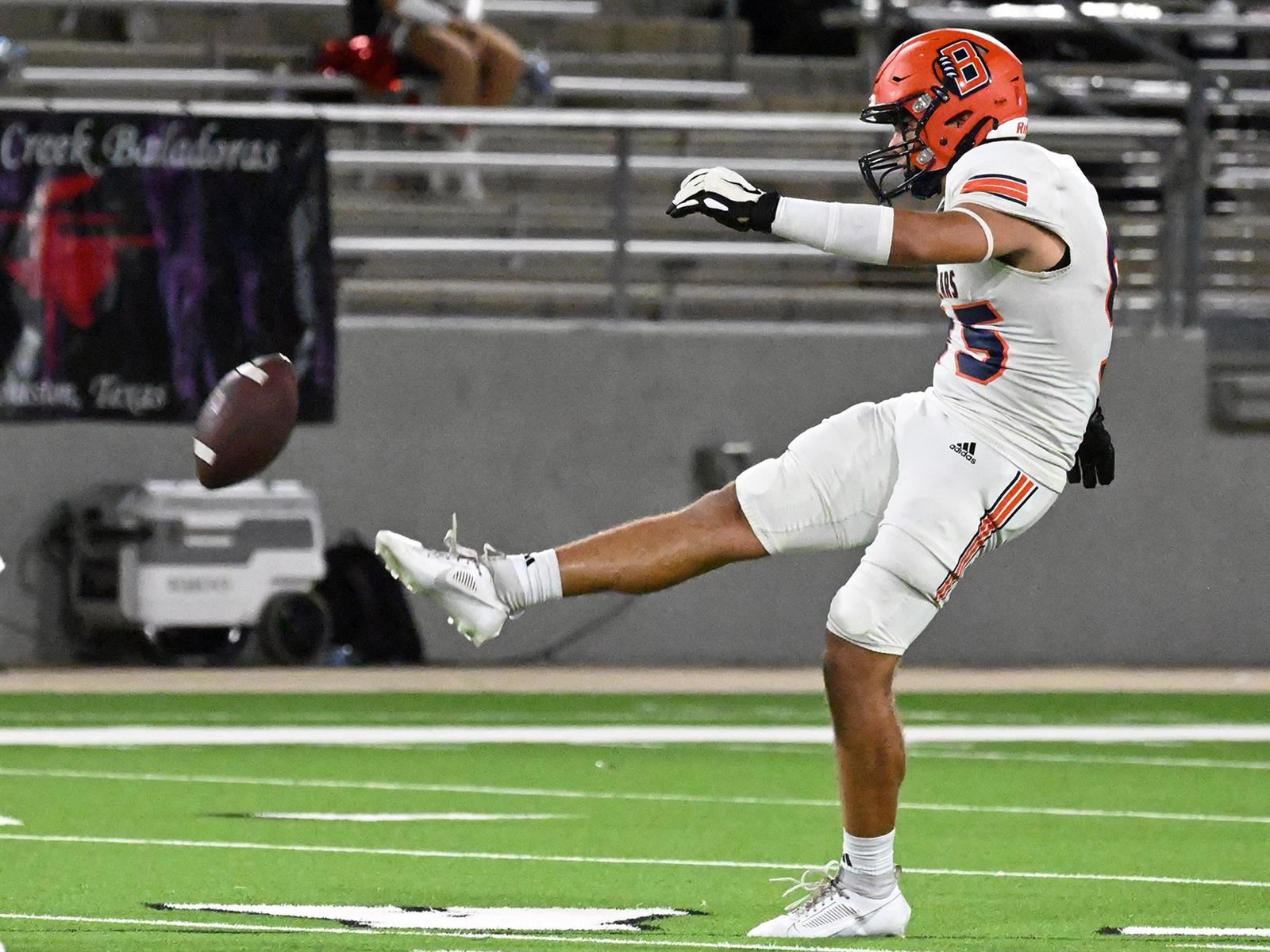 Bridgeland High School junior Vinny Discon was named to the All-District 16-6A football team. Brown was a first-team punter.